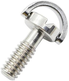 1/4-Inch Camera Schroef Stalen Statief Quick-Gemonteerd Snelle-Ontmanteling Plaat Schroeven Groove Schroeven Woord Verlengd