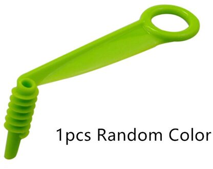 1/4 Komkommer Spiral Slicer Groente-en Roterende Snijden Multifunctionele Snijden En Snijden Apparaat Keuken Tool 1stk willekeurig kleur