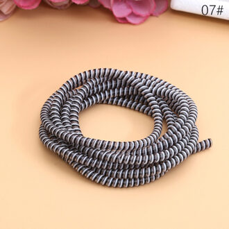 1.4 M Kabelhaspel draad Bescherming Case Datalijn Bescherming Lente Touw touw Voor iPhone Android USB Cover usb lijn protector 7