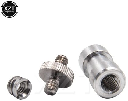 1/4 Naar 3/8 Inch Schroef Adapter Mount Converter Voor Flash Mount Camera Houder Licht Paraplu Statief Monopod Schroef Adapter 3 in 1