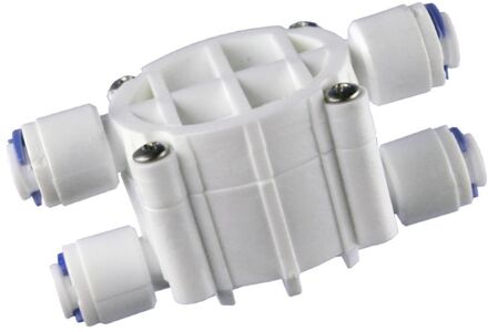 1/4 "Od Buis 4 Way Valve Auto Shut Off Druk Regulator Aquarium Waterzuiveraar Omgekeerde Osmose Machine Water Filter onderdelen