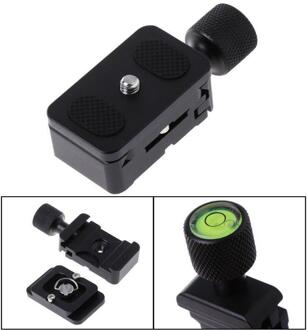 1/4 Quick Release Qr Plate Klem Adapter Mount Voor Camera Tripod Ball Head