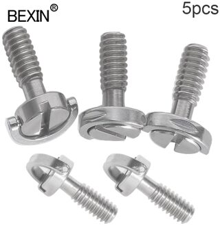 1/4 "Schroef Camera Release Schroef Folding D Ring Statief Plaat Schroef Camera Mount Adapter Lange Schroef Voor Camera Quick release Plaat