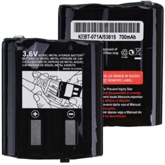 1-4 Stuks 3.6V 700Mah Batterij Voor Motorola EM1000 EM1000R KEBT-071 KEBT-071A KEBT-071-B KEBT-071-C KEBT-071-D 53615 FV300 FV500 4 stukken