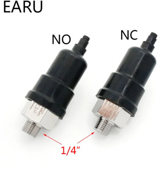 1/4'' Swtich Adjustable QPM11-NC / QPM11-NO Air Pressure Switch Wire External Thread Nozzle Pressure Controller Sensor Pnumatic