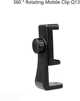 1/4 "Telefoon Clip Houder Flash Shoe Schroef Adapter Statief Mount Met Verstelbare Klem Voor Alle Telefoons Statief Accessoires Q13
