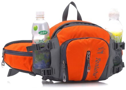 1 = 4 Zakken Waterdichte Grappige Verpakking Nice multifunctionele Nylon Taille Reizen Schouder oranje