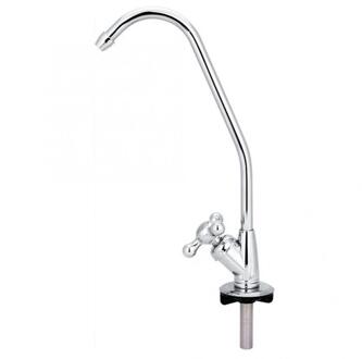 1/4 ''Zinklegering Kraan Extenders Keukenkraan Tap Chrome Omgekeerde Osmose Ro Drinkwater Filter Water Tap Filter Kraan