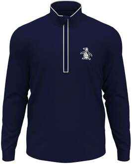 1/4 Zip Technical Trainingsjack Heren-Donkerblauw - S,M,L,XL,XXL