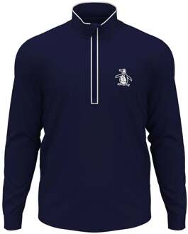 1/4 Zip Technical Trainingsjack Heren-Donkerblauw - S,M,L,XXL