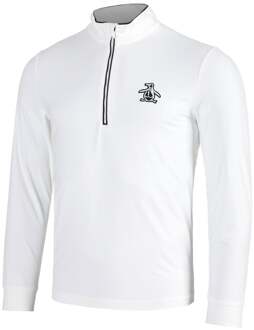 1/4 Zip Technical Trainingsjack Heren-Wit - XL