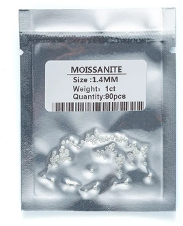 1.4mm 2020 hot sale D VVS1 melee stone wholesale small size round loose melee moissanite supplier factory direct supply брелок