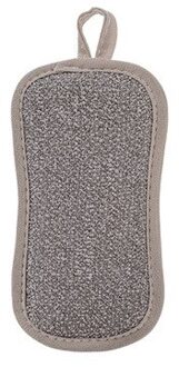 1/4Pcs Dubbelzijdig Schuursponsje Herbruikbare Schoonmaken Magie Sponzen Doek Keuken Cleaning Tools Ruitenwissers Decontaminatie Theedoeken grijs