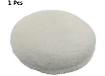 1/5/10 Stuks Set Wol Bal Polijsten Plaat Auto Polijsten Waxen 5Inch 125Mm Ronde Wol wiel Zelfklevende Massaal Wolvilt 1 stk