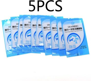 1/5/10 Stuks Wegwerp Toilet Seat Cover Mat Draagbare 100% Waterdichte Veiligheid Toilette Pad Voor Reizen Hotel badkamer Benodigdheden @ 03