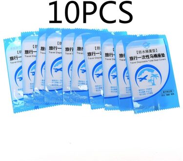 1/5/10 Stuks Wegwerp Toilet Seat Cover Mat Draagbare 100% Waterdichte Veiligheid Toilette Pad Voor Reizen Hotel badkamer Benodigdheden @ 03