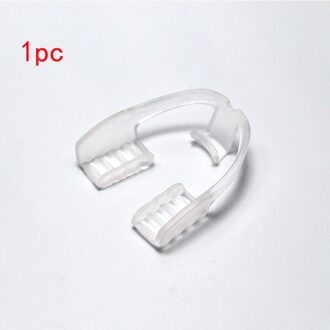 1/5/10Pcs Mond Guard Voorkomen Tanden Bruxisme Professionele Mond Guard Veiligheid Zacht Voedsel Tanden Guard Basketbal boksen 1stk