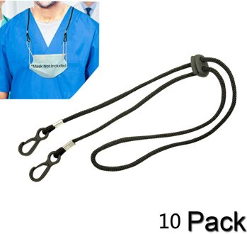 1/5/10Pcs Verstelbare Gezichtsmasker Lanyard Handy & Handig Veiligheid Masker Rest & Oor Houder Touw sujeta Mascarillas Salvaorejas