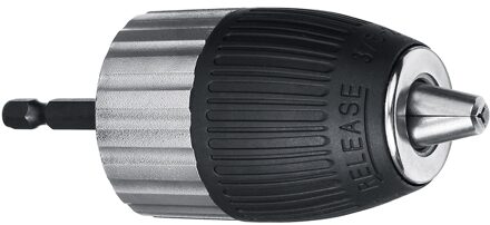 1.5-13Mm Klembereik 3/8-24UNF Zelfsluitende Keyless Elektrische Boor Chuck Driver Tool Keyless Adapter impact Hex Shank