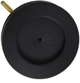 1.5-23mm Adjustable Zoom Optical Iris Diaphragm Aperture Condenser Digital Camera Microscope Adapter Use