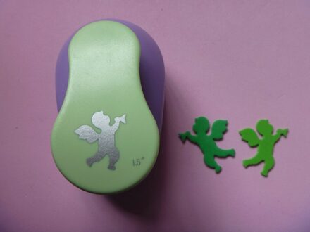 1.5 "(3.8 cm) angel EVA foam stempels papier puncher voor wenskaart handgemaakte DIY plakboek craft punch machine