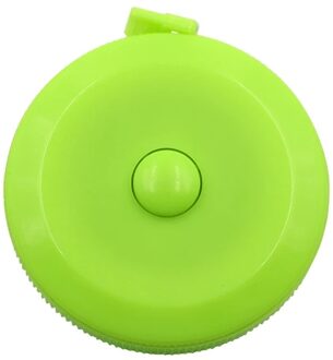 1,5 m 60 inch zwart dubbelzijdig meetlint automatisch intrekbaar gereedschap ABS flexibel naaien mini-meetlint Bruin