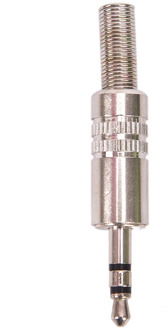 1/5*Replacement 3.5mm 3 Pole Male Repair Headphones Audio Jack Plug Connector Soldering For Most Earphone Jack