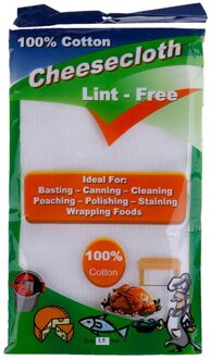 1.5 Yards Wit Katoen Gaas Mousseline Kaasdoek Stof Boter Kaas Wrap Doek Keuken Gereedschap Kaas Rasp Thuis Tool