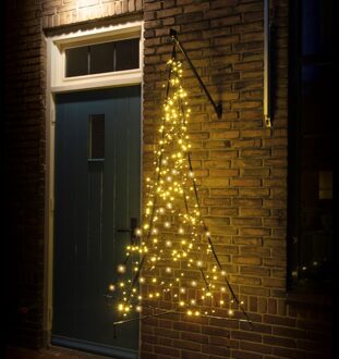 1,50 meter - Hangende kerstboom - 150 cm - 240 lampjes - Warm wit