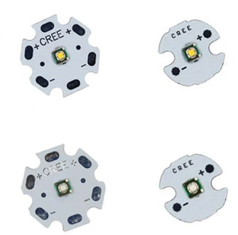 1-50pcs 3W Cree LED XPE XP-E R3 3535 SMD High Power LED Diode White Red Green Blue Yellow With 16mm 20mm PCB