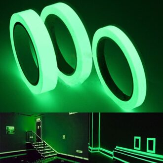 1.5Cm * 1M Licht Tl Night Zelfklevende Glow In Dark Sticker Tape Veiligheid Veiligheid Thuis decoratie Waarschuwing Tape