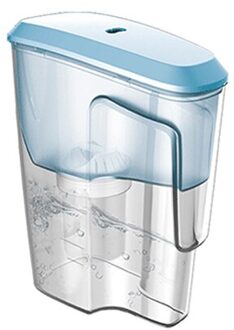 1.5l Huishoudelijke Draagbare Waterzuivering Cup Carbon Netto Waterkoker Kantoor Waterzuiveraar Food Grade Materiaal Elektronische Timer blauw