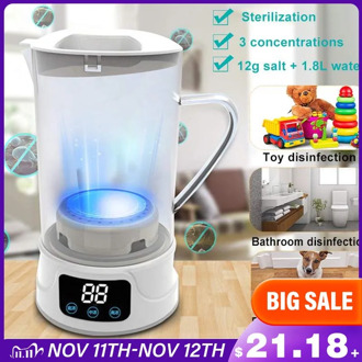 1.5L Portable Hypochlorous Acid Water Making Machine Sodium Hypochlorous Generator Household Disinfectant manufacturing machine