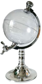 1.5L Whisky Karaf Set Globe Dispenser Glas Drank Wijn Dranken Sappen Dispenser Western Restaurant Bar Glas Cup Gereedschappen