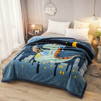 1.5M * 2M Dubbele Laag Winter Dekens Voor Bedden Super Zachte Pluizige Gewogen Warm Dikke Nertsen Deken Dubbele bed Winter Dikke Deken 03