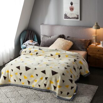 1.5M * 2M Dubbele Laag Winter Dekens Voor Bedden Super Zachte Pluizige Gewogen Warm Dikke Nertsen Deken Dubbele bed Winter Dikke Deken 05