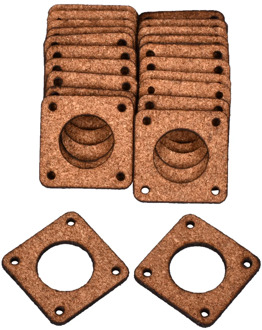 1/5PCS 3D Printer parts Nema 17 Stepper Motor Demper 3mm thickness Cork Gasket Damper Nema17 42 Stepper Motor Damper/Isolator