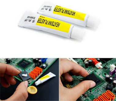 1/5pcs 5g Thermal Conductive Heatsink Viscous Adhesive Glue Compound Glue CPU LED IC Heatsink Plaster