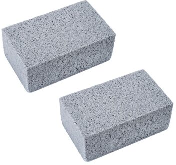 1-5Pcs Barbecue Grill Schoonmaken Baksteen Blok Bbq Schoonmaken Steen Koken Rekken Vlekken Vet Cleaner Bbq Gereedschap Siert gadgets 2stk