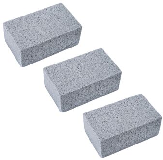 1-5Pcs Barbecue Grill Schoonmaken Baksteen Blok Bbq Schoonmaken Steen Koken Rekken Vlekken Vet Cleaner Bbq Gereedschap Siert gadgets 3stk