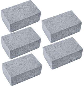 1-5Pcs Barbecue Grill Schoonmaken Baksteen Blok Bbq Schoonmaken Steen Koken Rekken Vlekken Vet Cleaner Bbq Gereedschap Siert gadgets 5stk