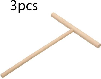 1/5Pcs Chinese Houten Crêpe Pannenkoek Beslag Strooier Multi-Functionele Cake Kit Diy Home Kitchen Bar tool Pie Gereedschap 3stk