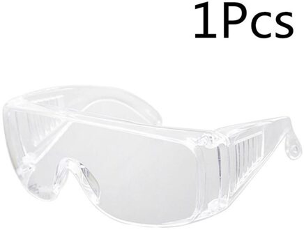 1/5Pcs Veiligheidsbril Oogbescherming Anti-Dust & Shock Bril Beschermen Oculair Anti-Fog Anti stof Speeksel Bril 1stk