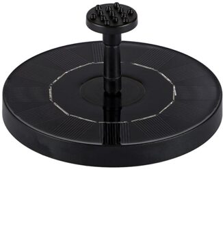 1.5W Drijvende Solar Fontein Pomp Mini Zonnepaneel Powered Fontein Pomp Voor Vogel Bad Vijver Tuin Aquarium Decoratie