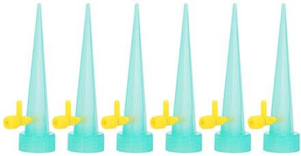 1/6/12 Stuks Auto Drip Irrigatie Watering Systeem Automatische Watering Spike Voor Planten Bloem Indoor Huishoudelijke Waterers fles groen 6stk