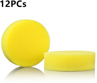 1/6/12Pcs Zacht Schuim Gooien Water Absorberende Spons Polijsten Spons Sculptuur Diy Handwerk Aardewerk Klei Gereedschappen accessoires 12stk