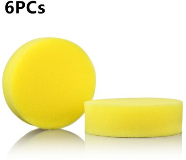 1/6/12Pcs Zacht Schuim Gooien Water Absorberende Spons Polijsten Spons Sculptuur Diy Handwerk Aardewerk Klei Gereedschappen accessoires 6stk