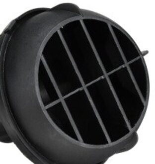 1.65in Warm Air Vent Outlet Draaibaar Heater Duct Voor Propex Zwart Plastic