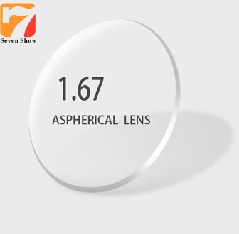 1.67 Slanke Lens Asferische Recept Lenzen Straling Bescherming Anti-Blue Ray Optische Lens Voor Ogen Bijziendheid Computer Bril
