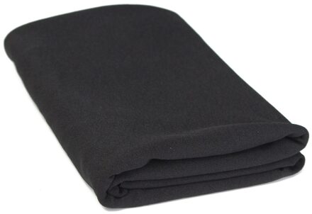 1.6mx0.5 Radio Luidspreker Doek Grill Beschermende Stereo Zwarte Stof Speaker Mesh Doek Dik